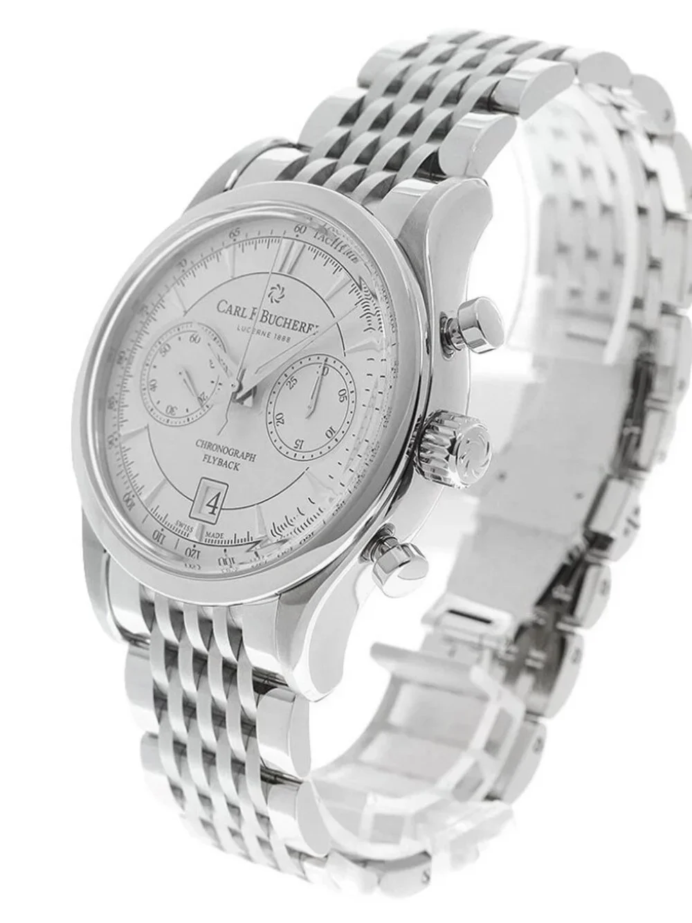 CARL F.BUCHERER manero flyback 00.10919.08.13.21 Date Automatic Men's_973256